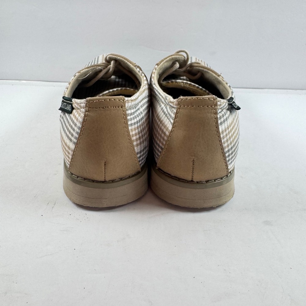 Eastland Sadie Tan Plaid Saddle Shoes Womens Size 7 M Lace Up Oxfords 3331-25 - Picture 4 of 9